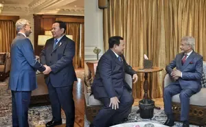 EAM Jaishankar Meets Indonesian President Prabowo Ahead of Talks