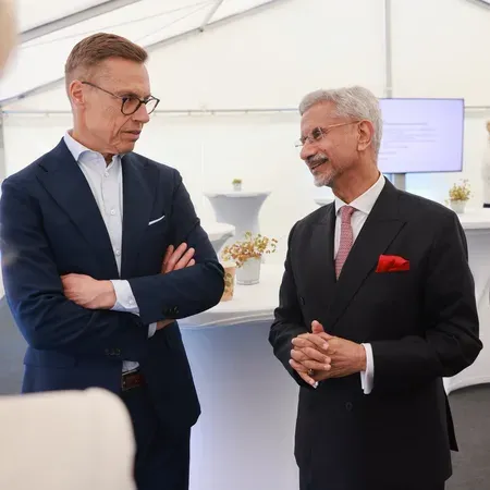 Jaishankar meets Finland President Stubb at Kultaranta Talks in Helsinki