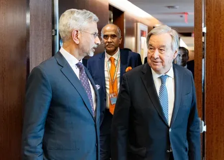 Jaishankar meets UN chief Guterres, raises West Asia, Ukraine, Sudan