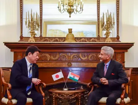EAM Jaishankar and Japanese FM Motegi Address West Asia Developments