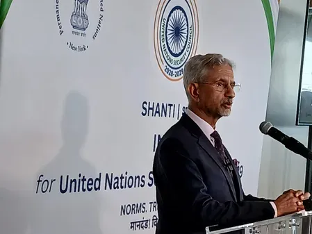 Jaishankar launches India's UNSC 2028 bid with 'Shanti' six-point manifesto