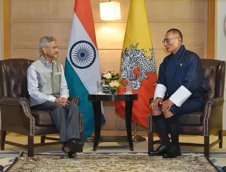 EAM Jaishankar meets Bhutan PM Tobgay, hails unique and time-tested ties
