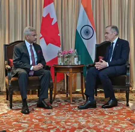 EAM Jaishankar Engages with Canadian PM Mark Carney to Strengthen Bilateral Relations