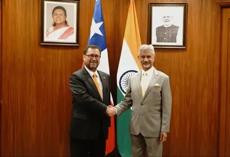Jaishankar meets Chile FM Mackenna, pushes CEPA and bilateral trade