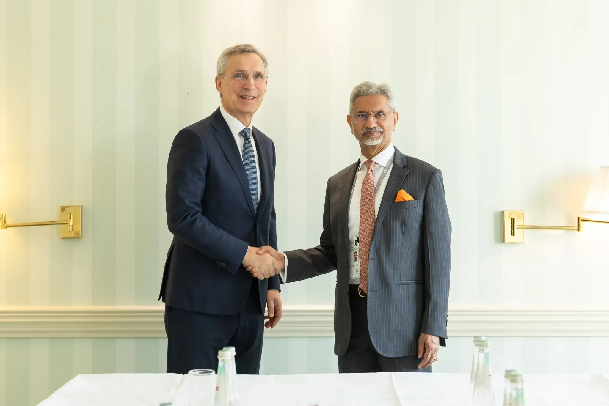 EAM Jaishankar Engages with Former NATO Leader in Munich to Discuss Global Security Framework