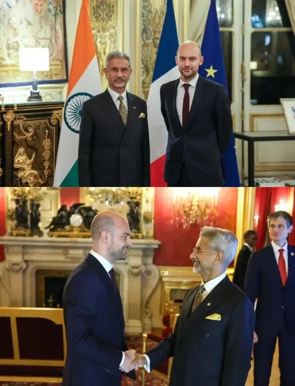 EAM Jaishankar Engages with French FM on AI and Innovation