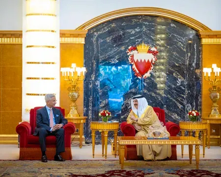Jaishankar meets Bahrain King, Crown Prince on six-nation Gulf tour