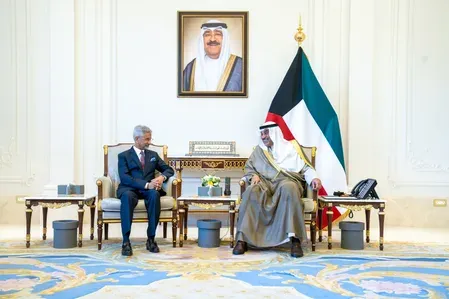 Jaishankar meets Kuwait Crown Prince, reviews Gulf developments