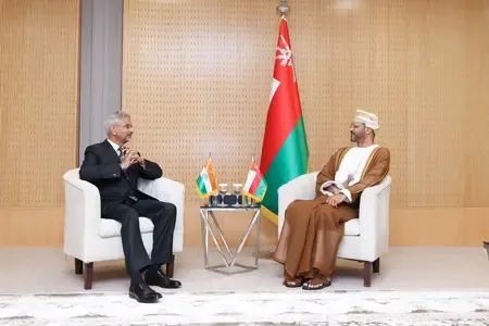 EAM Jaishankar and Oman's Albusaidi Address West Asia Conflict