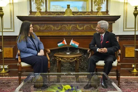 What Did EAM Jaishankar and Palestinian Counterpart Aghabekian Discuss Regarding Development Cooperation and Gaza Peace Plan?