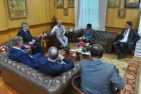 EAM Jaishankar and Russian Deputy FM Rudenko Strengthen Bilateral Relations Amid Global Developments