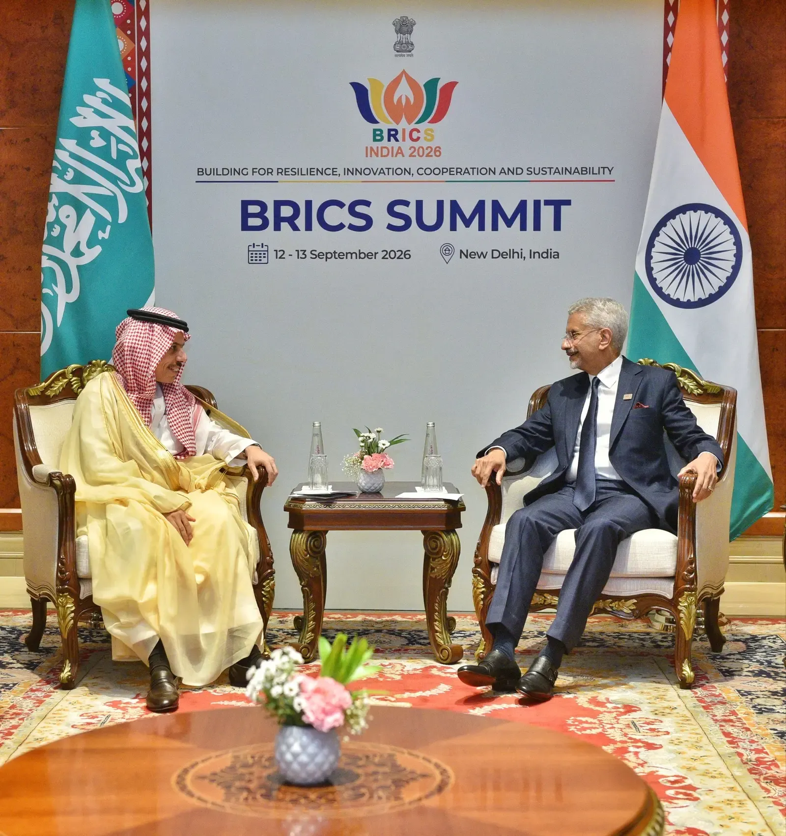 Jaishankar meets Saudi FM at BRICS 2026, bilateral ties top agenda