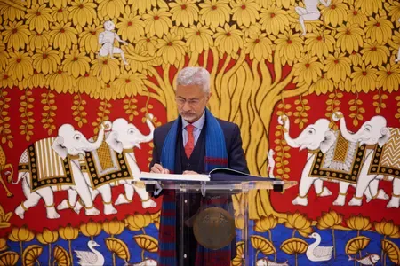 EAM S. Jaishankar's Inspiring Visit to Paris' Cultural Hub