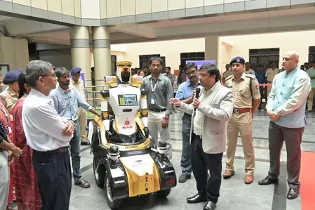 East Coast Railway launches AI robot DSC ARJUN for station security