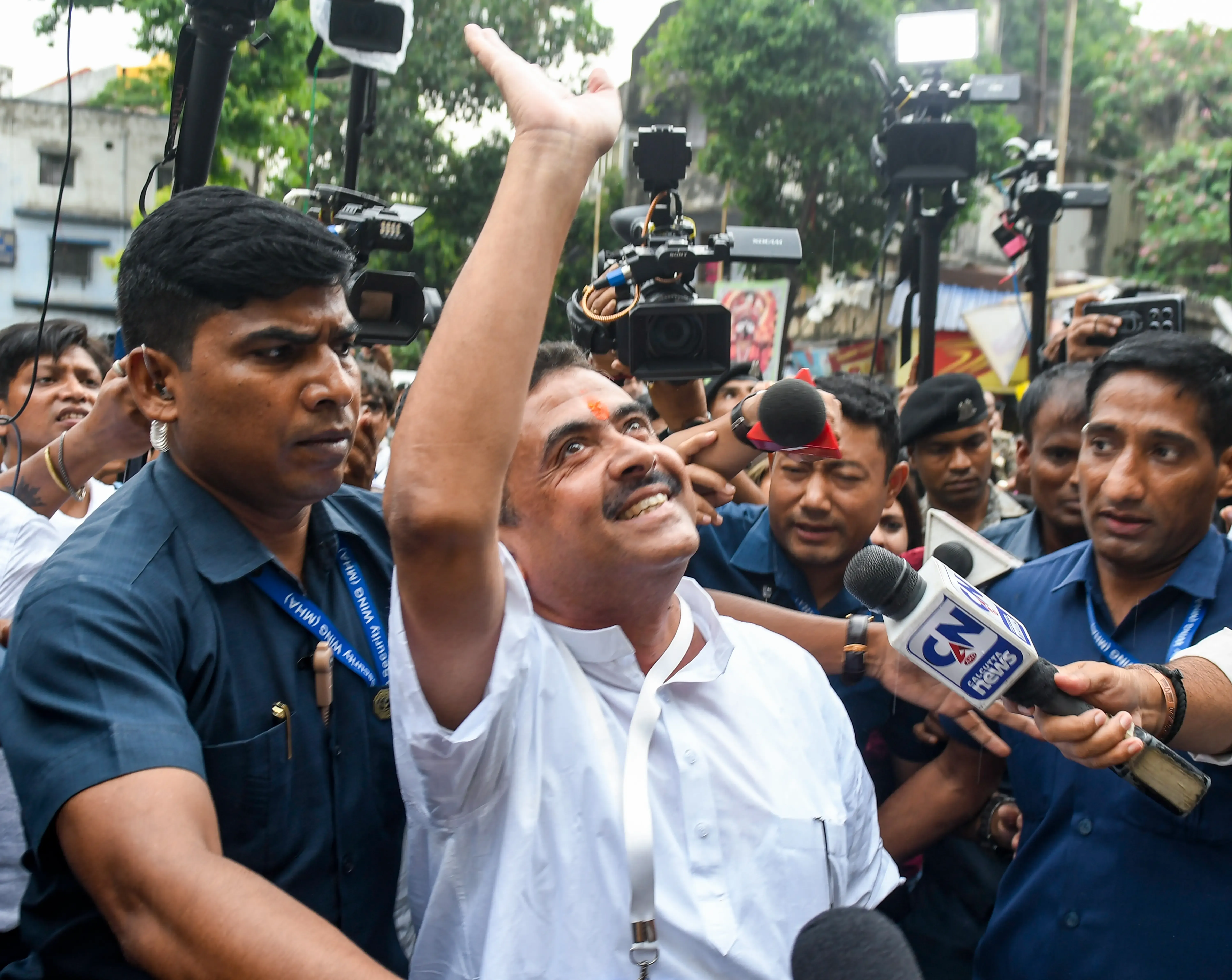 Suvendu Adhikari sworn in as West Bengal CM: East Midnapore erupts in joy