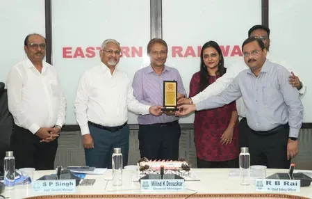 Eastern Railway wins national award for Kavach deployment on Howrah–Delhi route