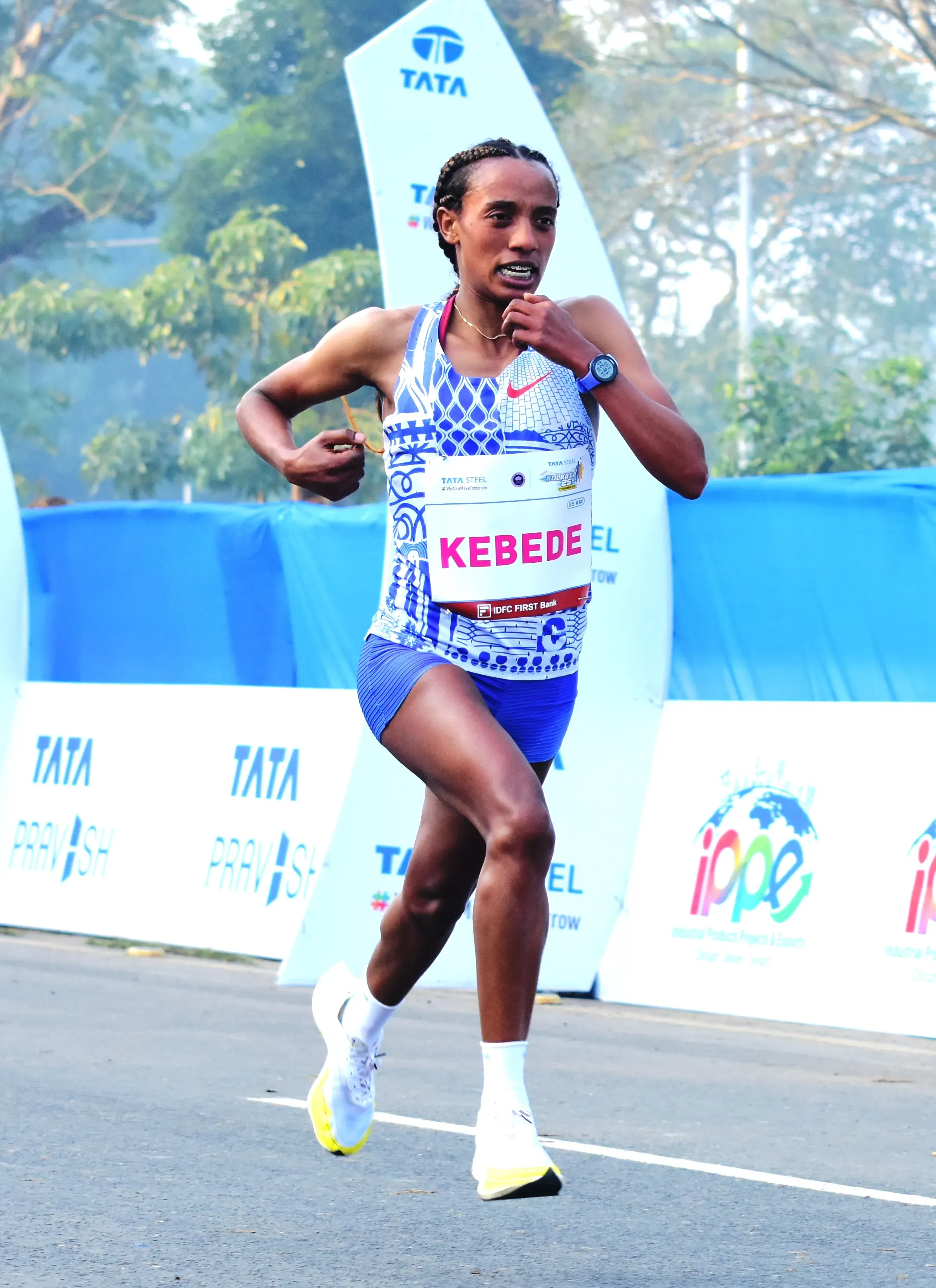 Ebenyo and Kebede Set to Defend Their Titles at Tata Steel World 25K Kolkata