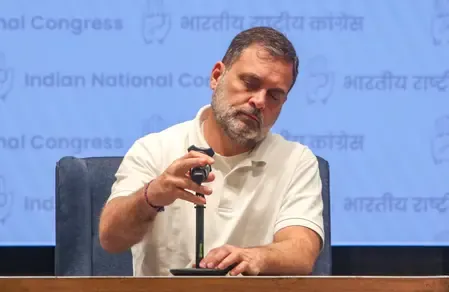 Is the Election Commission Gaslighting Citizens? Rahul Gandhi Critiques Poll Panel Amid Ink Controversy