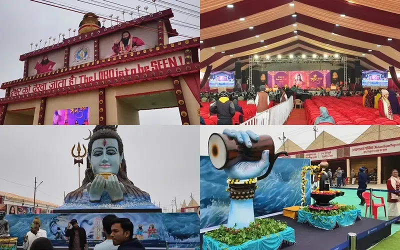 Sustainable Pandals Set New Standard at Kumbh Mela