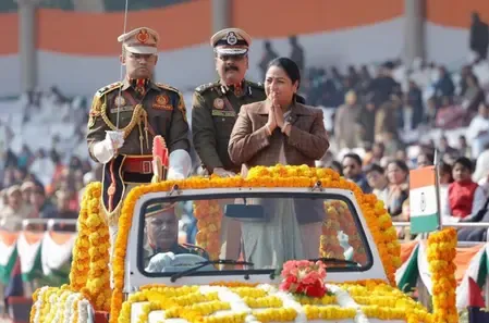 What Economic Vision Did Delhi CM Present in Her First R-Day Speech?