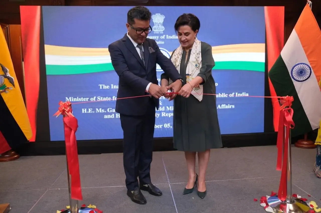 Ecuador FM Sommerfeld begins key India visit on April 29
