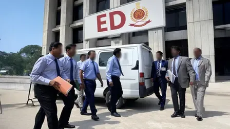 What Latest Crackdown Did the ED Conduct on Inter-State Drug Trafficking?