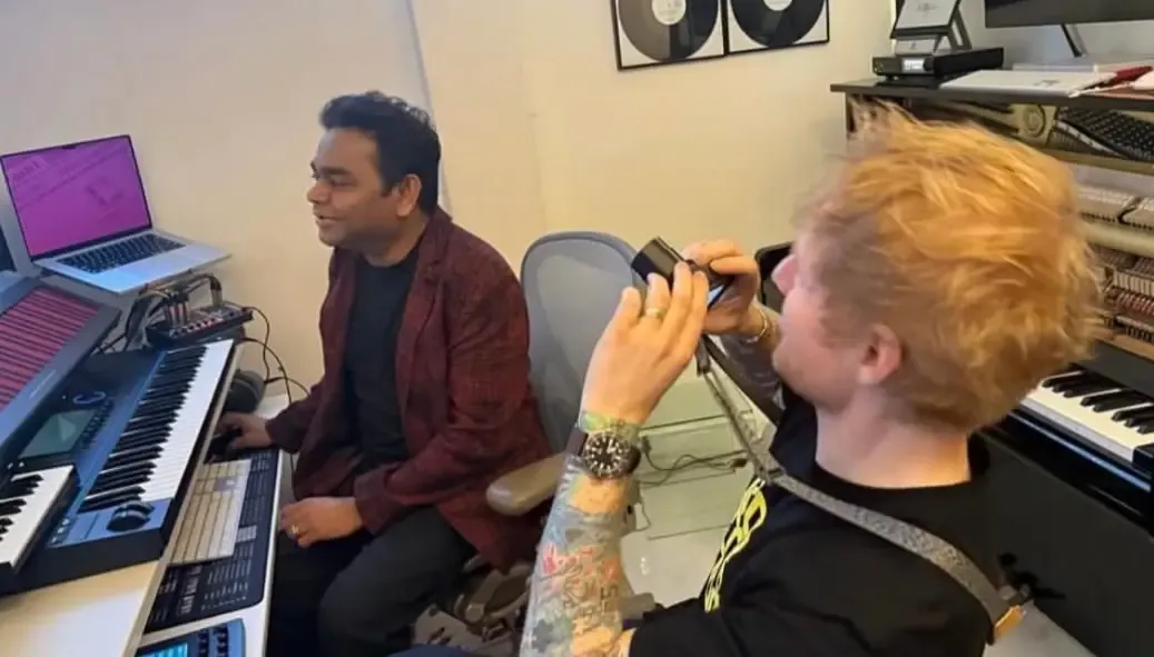 Ed Sheeran and A. R. Rahman Delight Chennai with ‘Shape of You’ and ‘Urvashi’ Mash-Up