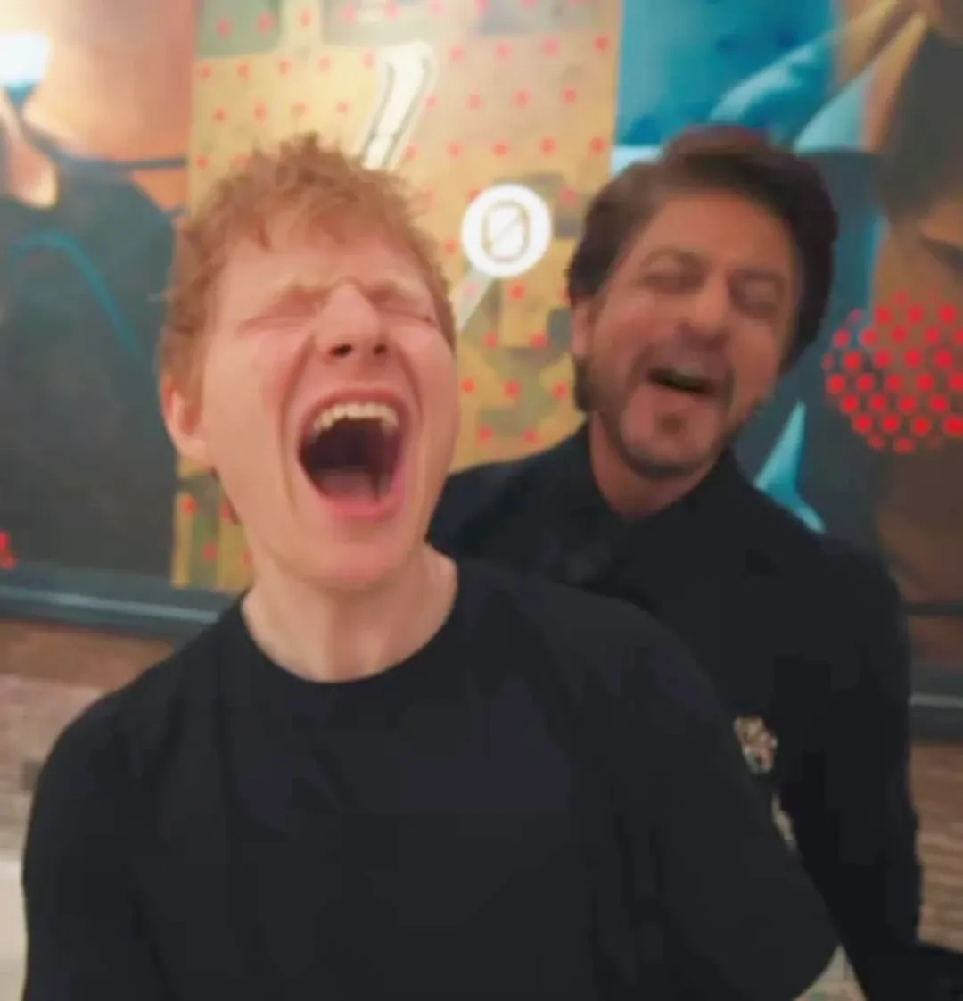 Is Ed Sheeran Teasing His Upcoming Single ‘Sapphire’ with a Star-Studded Video Featuring SRK and Arijit Singh?