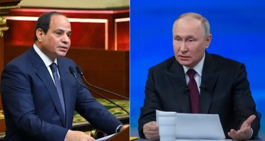 Egyptian and Russian Leaders Discuss Regional Affairs via Phone