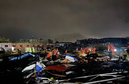 Eight dead in Hubei storms; 33 buried in Gansu landslide