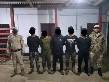 Manipur Security Forces Arrest Eight Militants; Recover Weapons