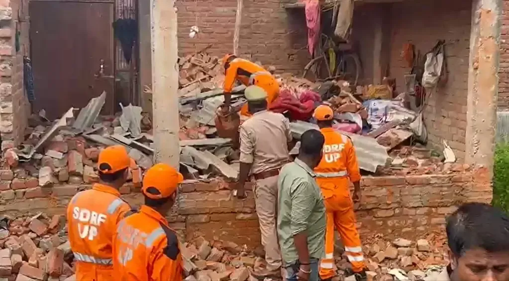 क्या एक लड़के ने गोला दागा? लखनऊ विस्फोट मामले में महिला ने किया दावा