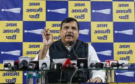 AAP Files Disqualification Petition Against 7 Defecting Rajya Sabha MPs