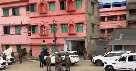 CRPF DG, Election Observer inspect Bengal poll booths amid TMC-BJP tensions
