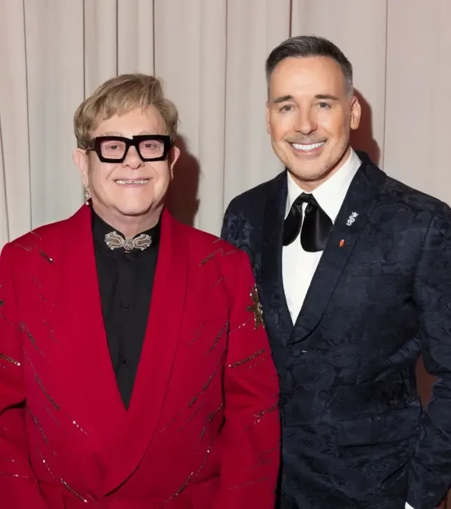 Elton John's heartfelt birthday tribute to husband David Furnish on his 62nd