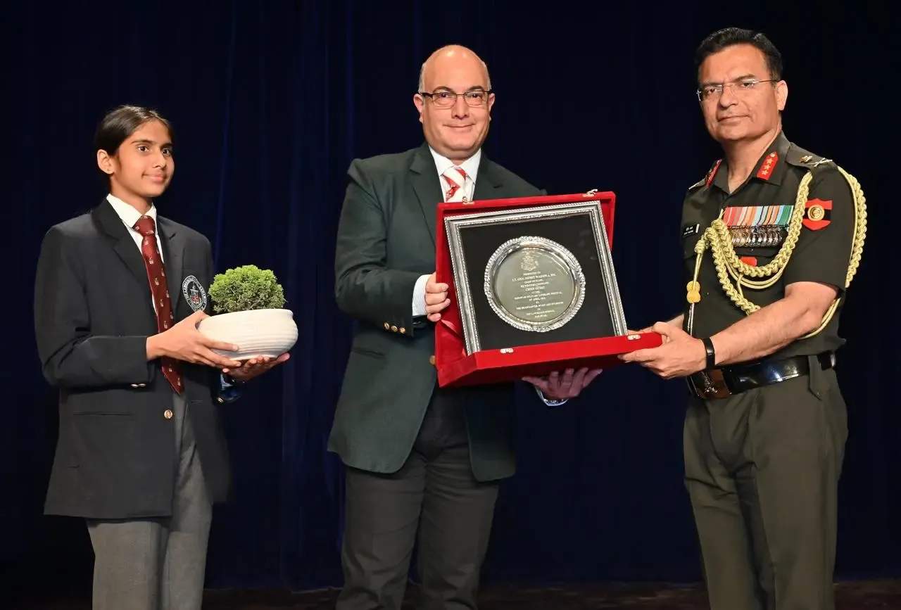 Cultivating Discipline and Bravery: Western Command Chief Inspires Students