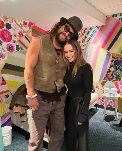 Did Emilia Clarke reunite with her ‘dragon daddy’ Jason Momoa in New York?