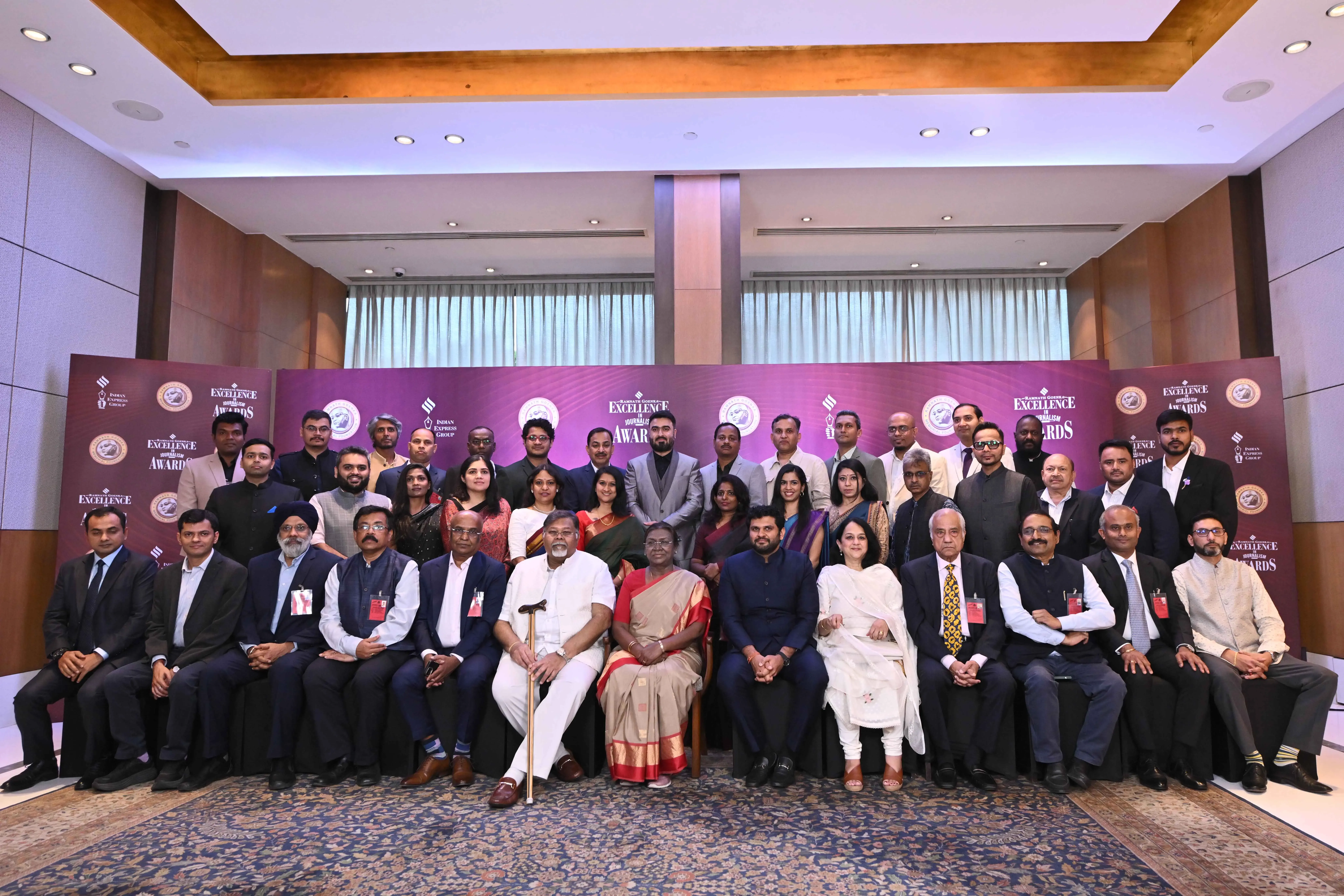 Empathy Empowers Journalists Against AI: President Murmu at Ramnath Goenka Awards