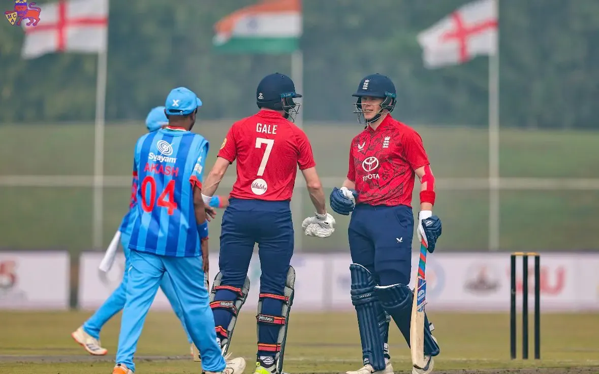 Did England secure a 2–1 lead against India in the Mixed Disability T20I?