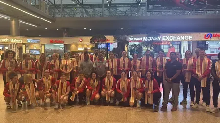 England Women’s Hockey Team Arrives in Hyderabad for FIH World Cup 2026 Qualifiers