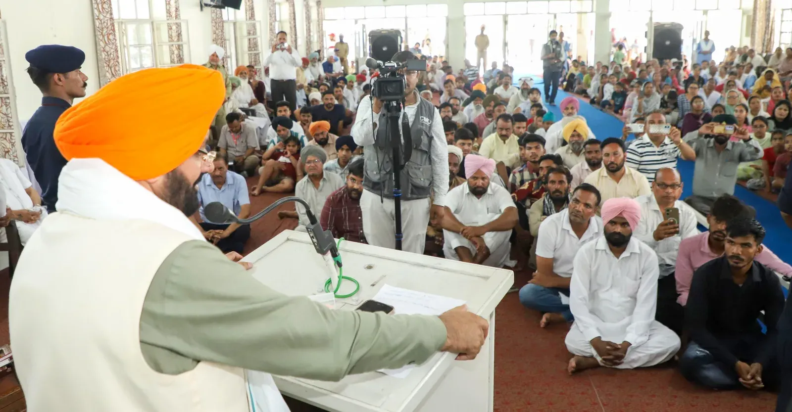 Haryana CM Saini campaigns in Dhuri, targets AAP over Punjab governance failures
