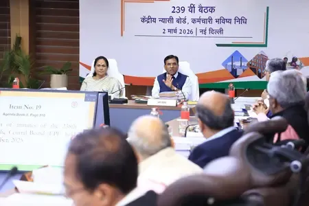 EPFO Approves 8.25% Interest Rate on PF Deposits for 2025-26
