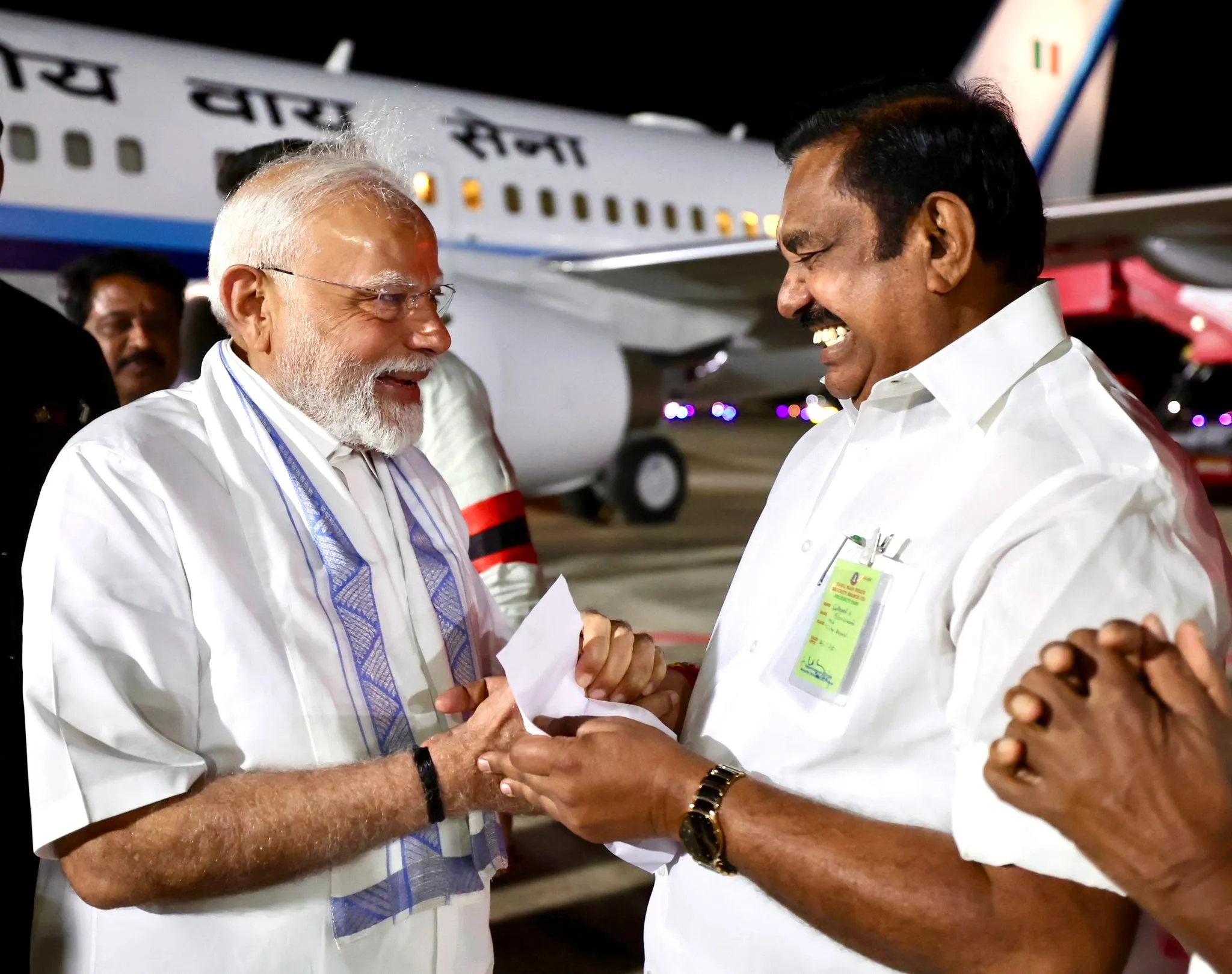 Did EPS Meet PM Modi in Tiruchi Amid Coalition Tensions?