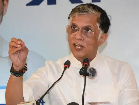 Pawan Khera Questions India-US Trade Deal Transparency at Protest in Bhopal