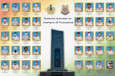 How does every Indian draw strength from the courage of Pulwama martyrs?