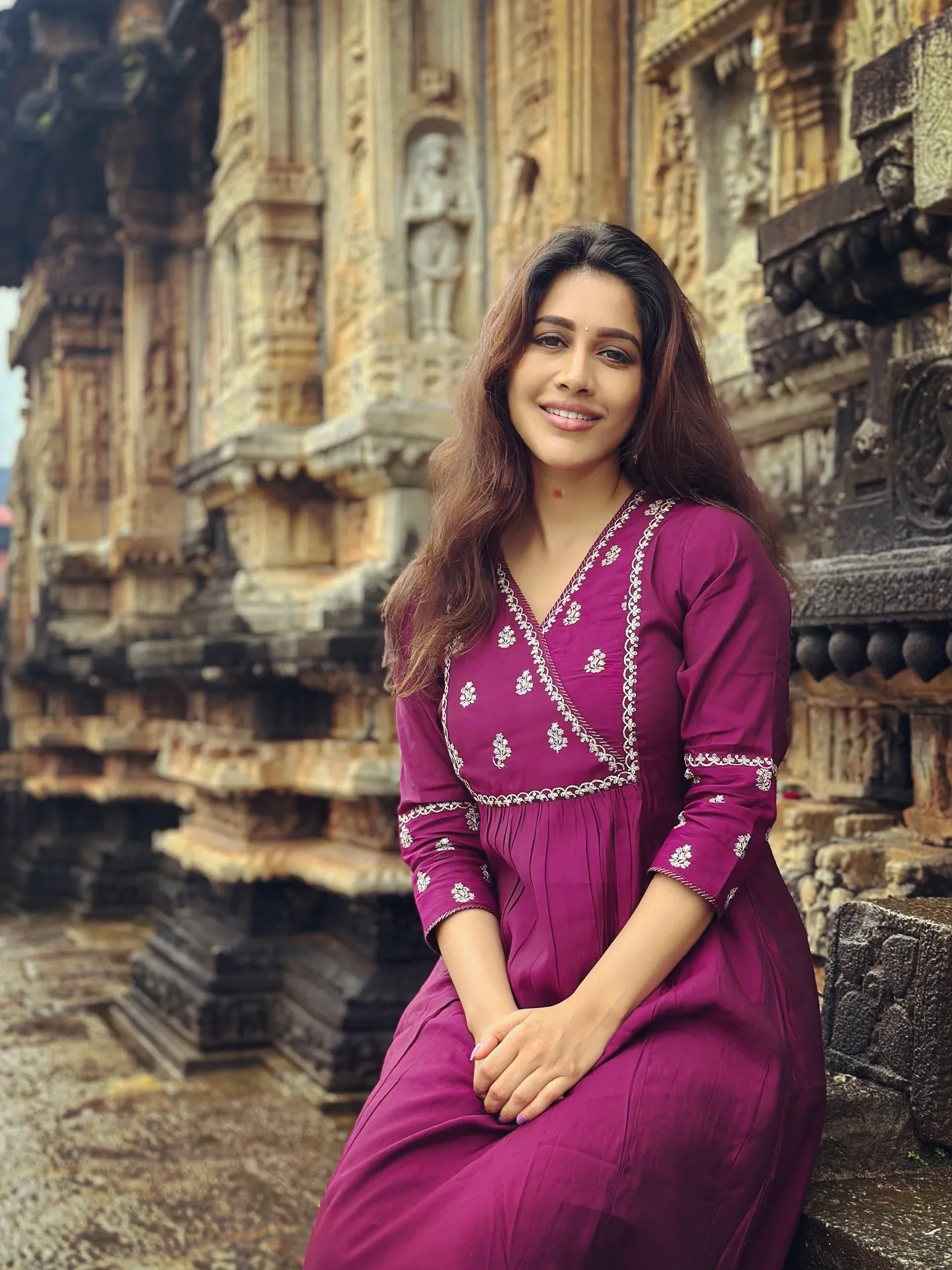 What Makes Every Visit to Sringeri Peetham Special for Actress Nabha Natesh?