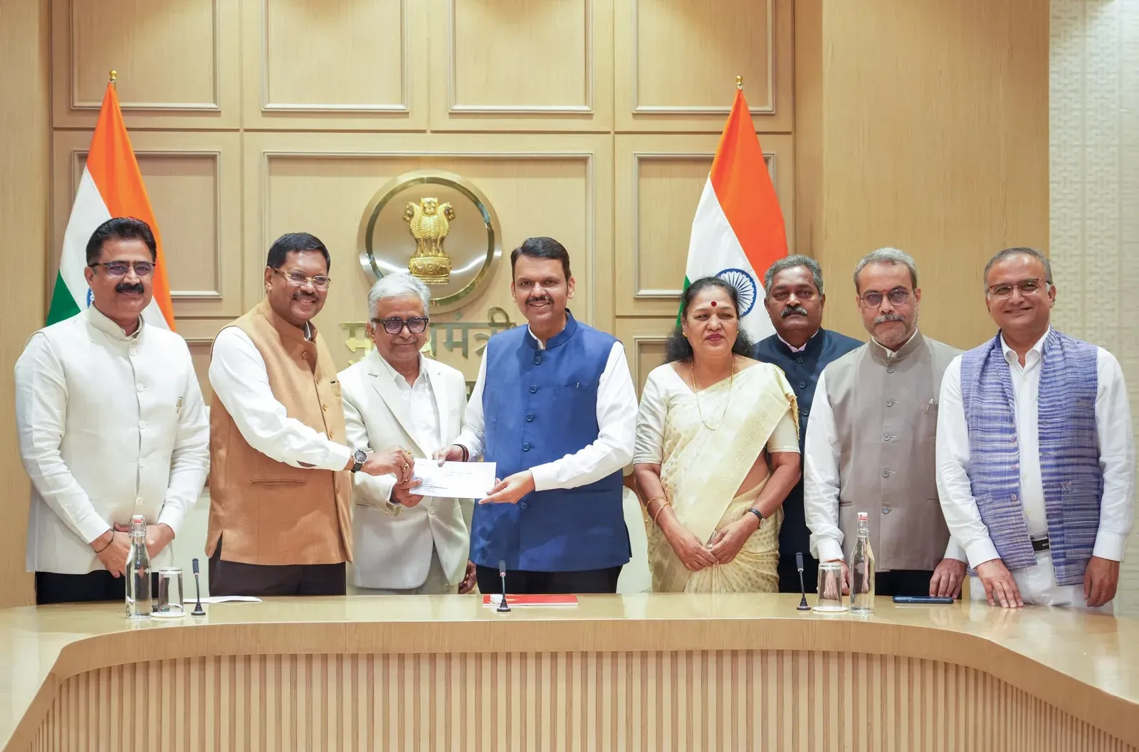Ex-CJI Gavai donates ₹11 lakh to CM Fadnavis's drought relief fund
