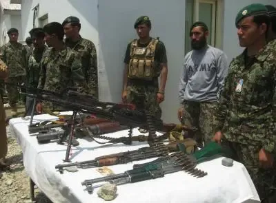 What Explosive Devices Were Found in Afghanistan's Kapisa Province?