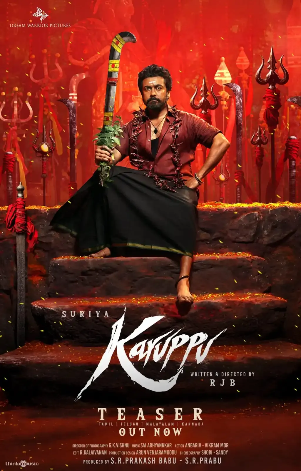 What’s the Exciting Teaser of Suriya's 'Karuppu' All About?