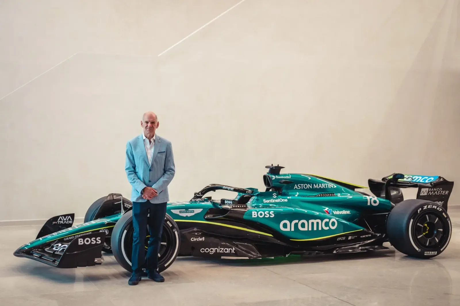 F1: Adrian Newey Kicks Off Role as Technical Partner at Aston Martin